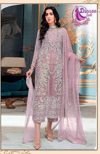 DS 178 By Dinsaa Designer Partywear Pakistani Salwar Kameez Collection
